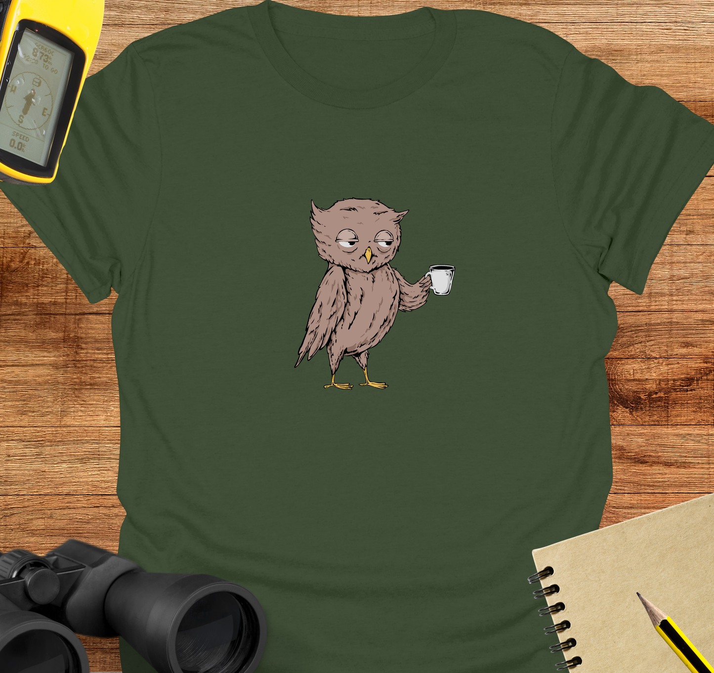 Coffee owl T-shirt