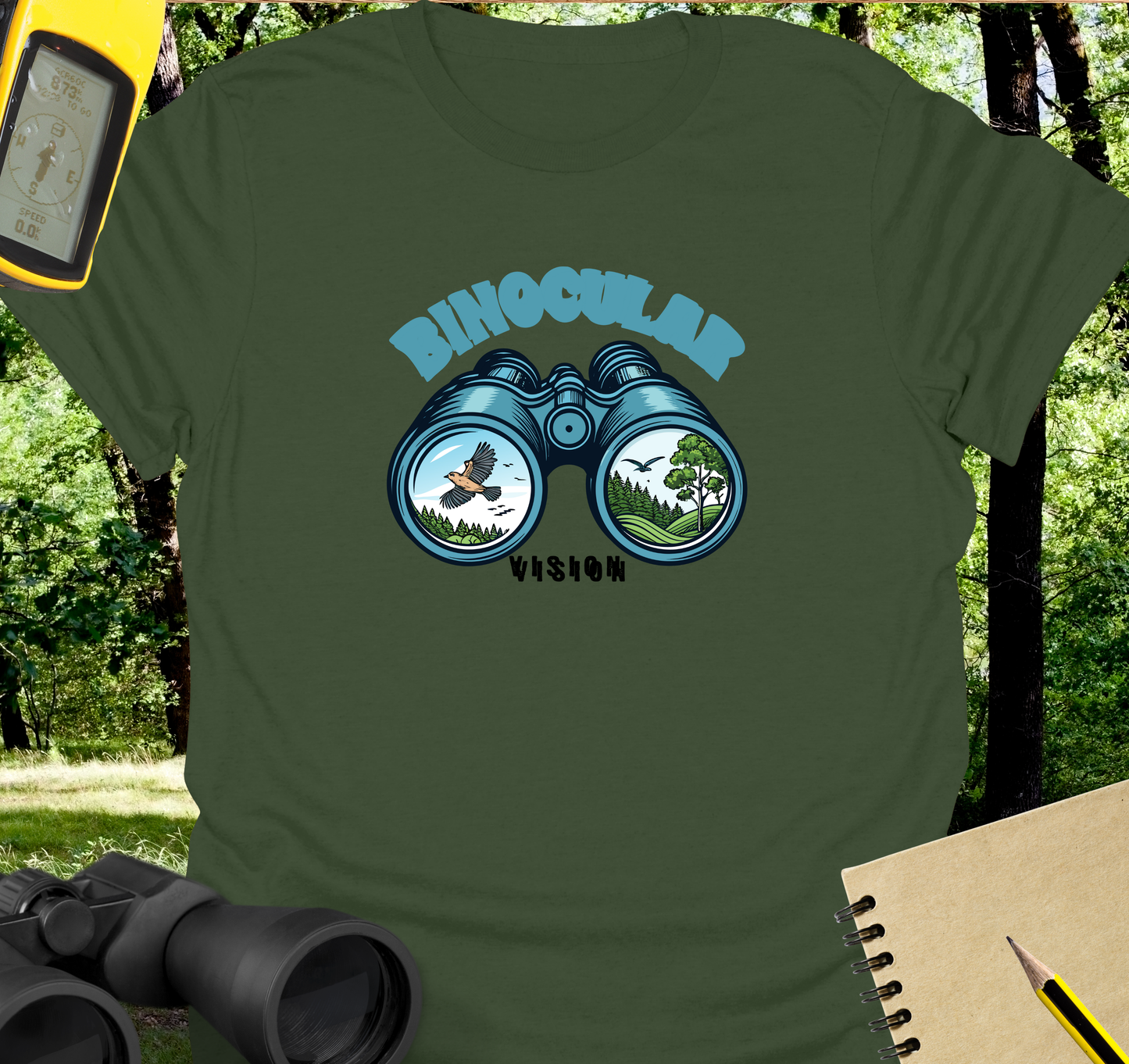 Binocular vision T-shirt