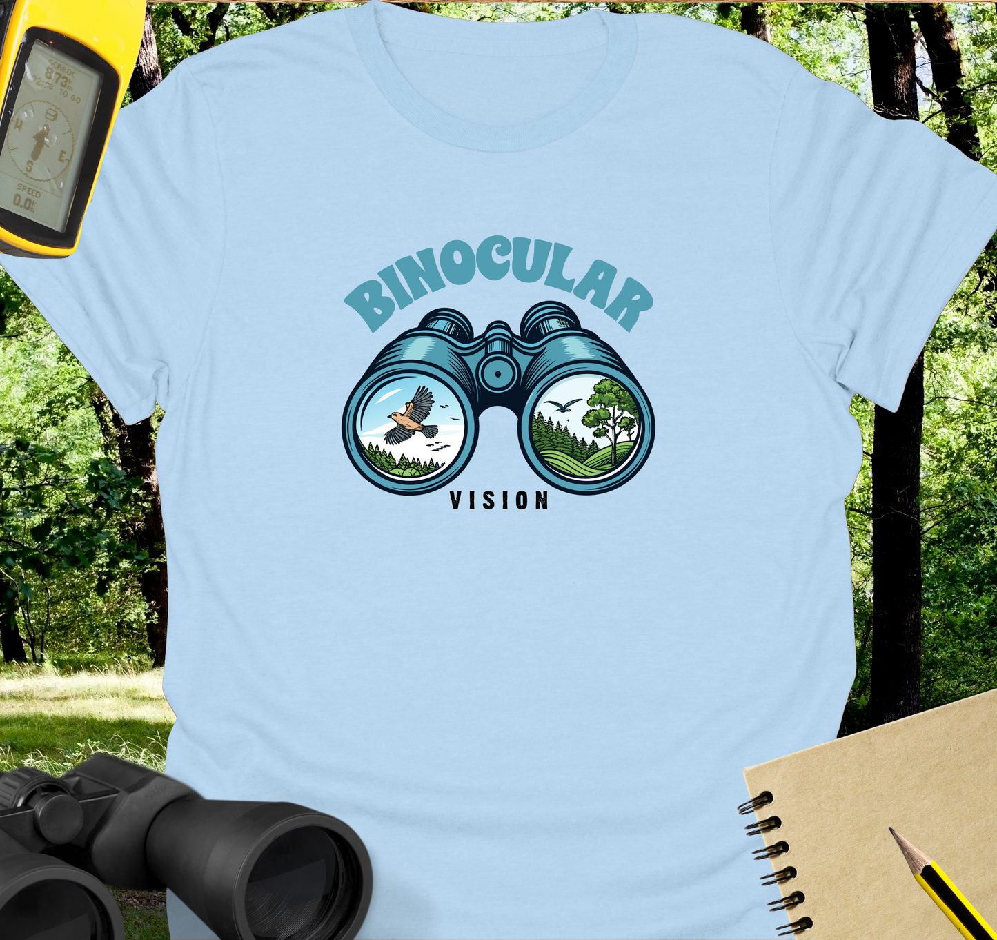 Binocular vision T-shirt