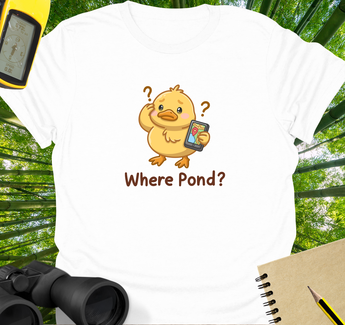 Where pond? T-shirt