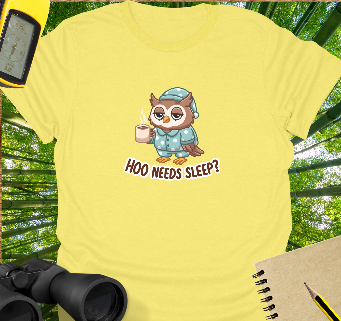 Hoo needs sleep? T-shirt