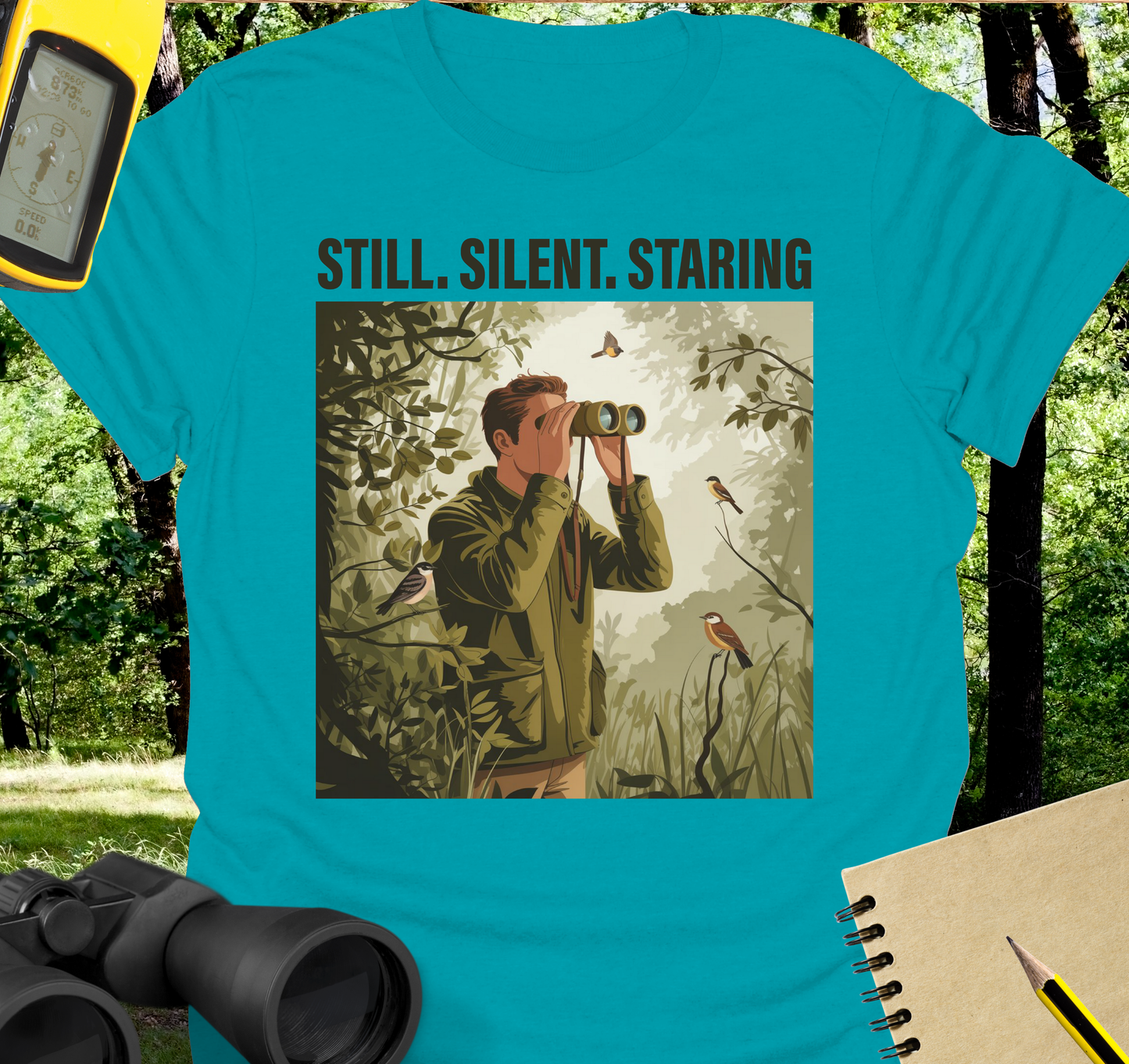 Still Birdwatching T-shirt