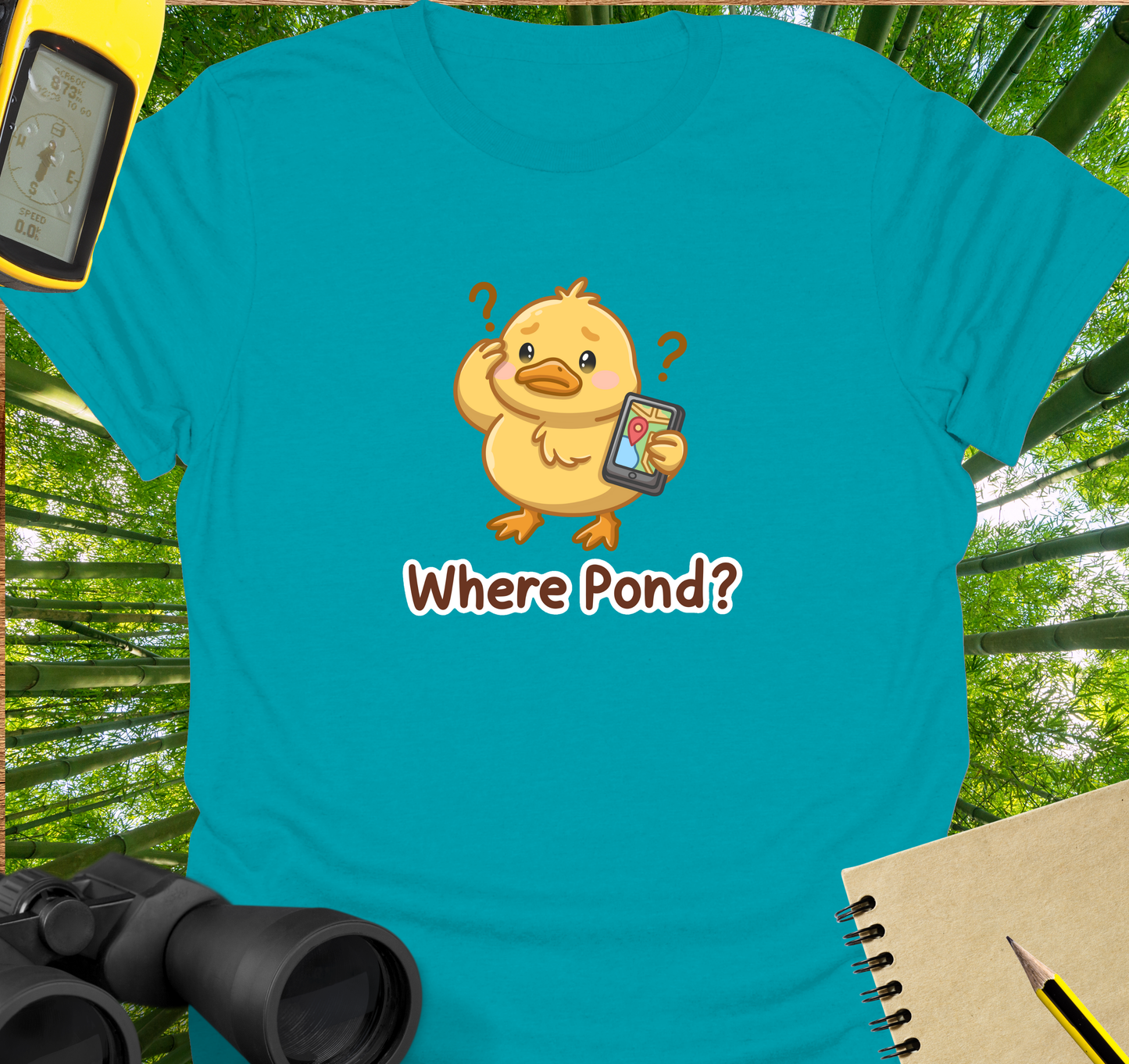 Where pond? T-shirt