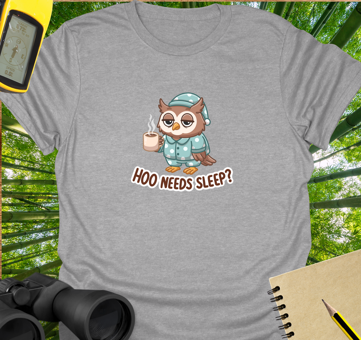 Hoo needs sleep? T-shirt