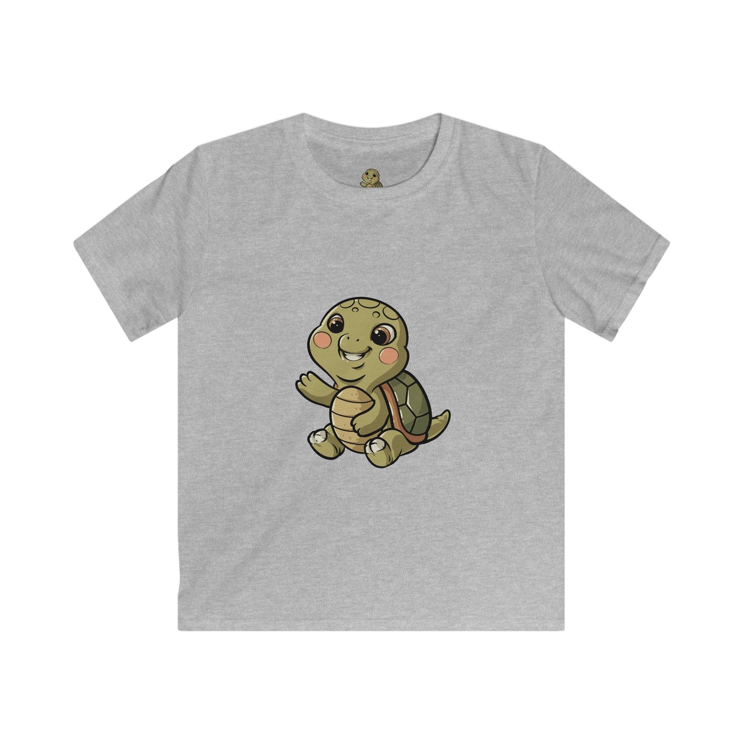 Cute happyTurtle Kids T-shirts