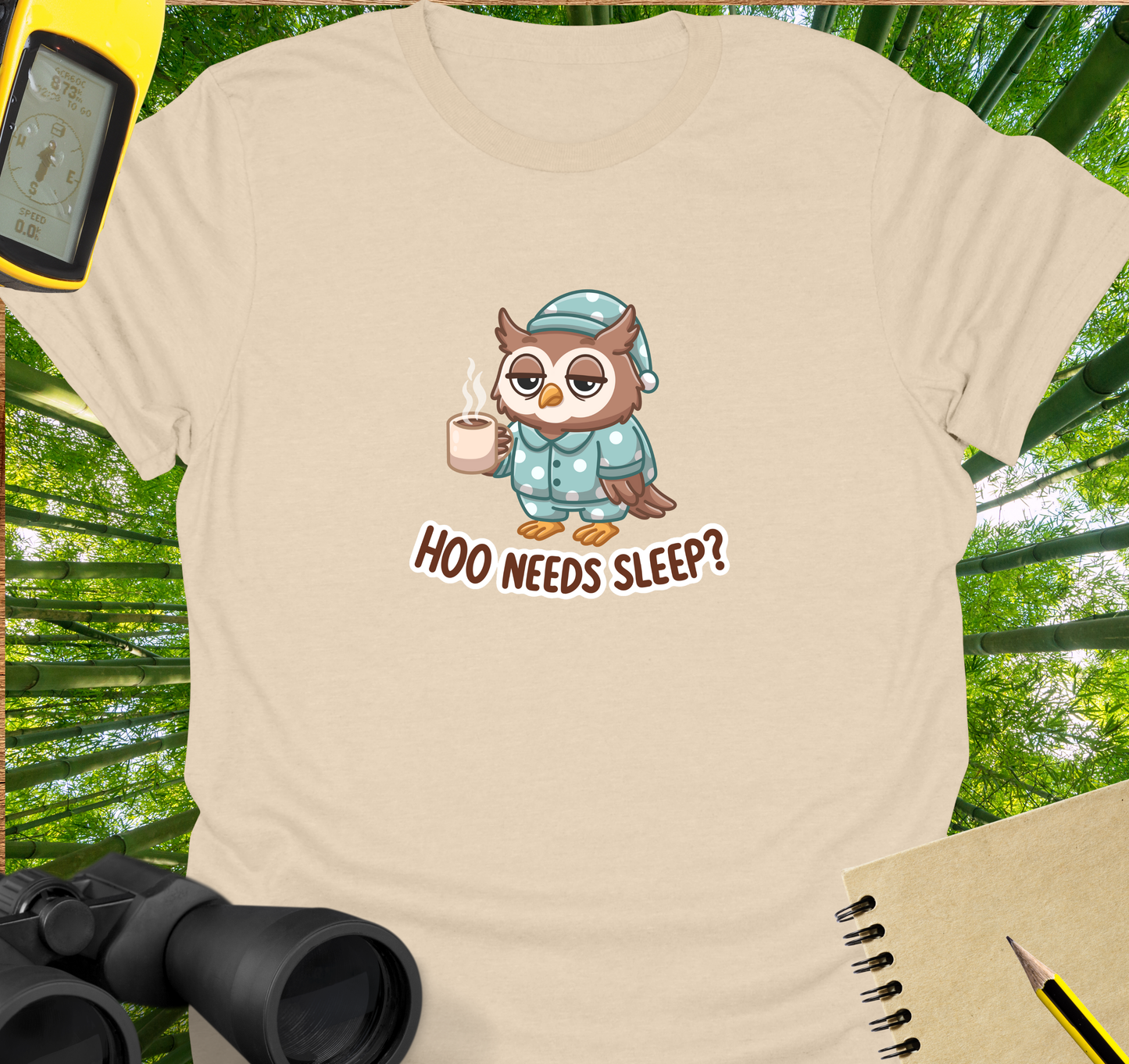 Hoo needs sleep? T-shirt