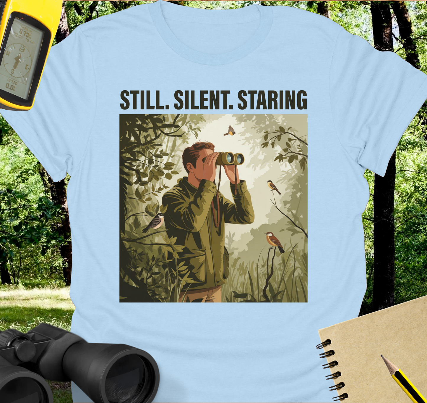 Still Birdwatching T-shirt