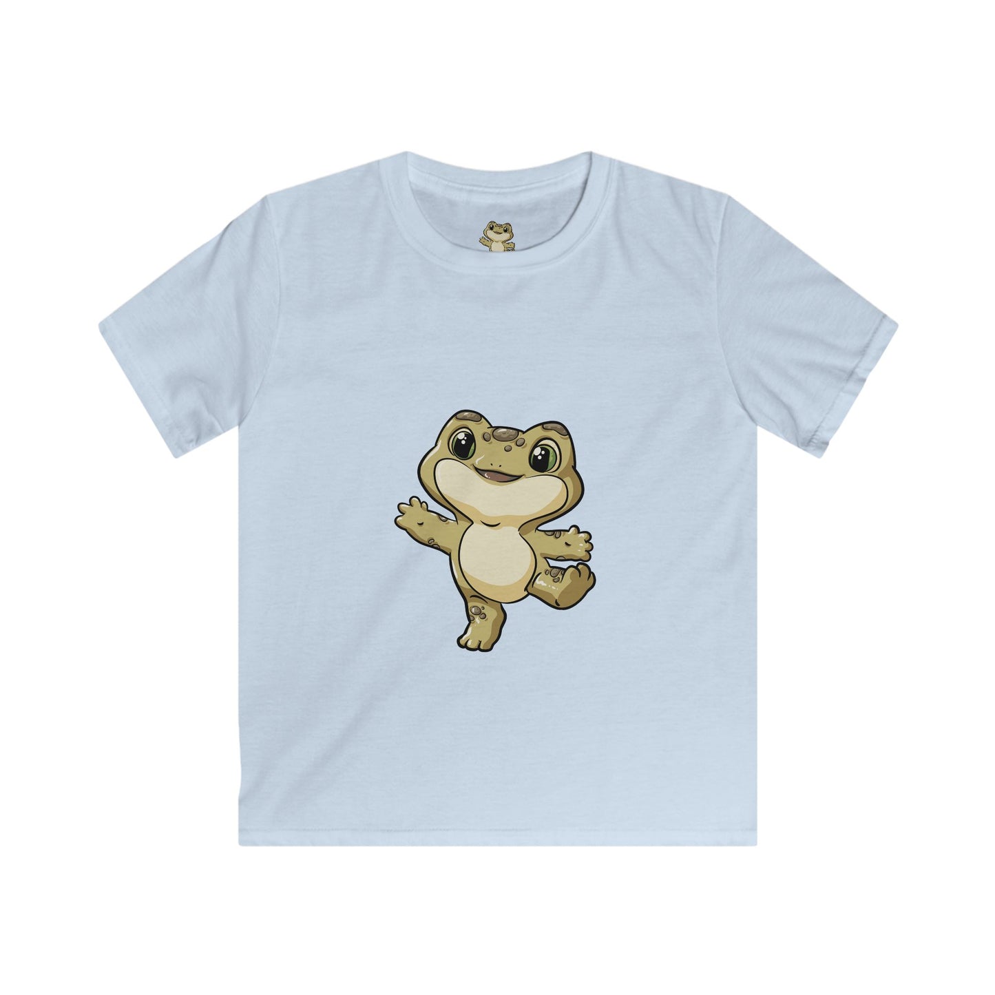 Cute happy frog Kids T-shirts