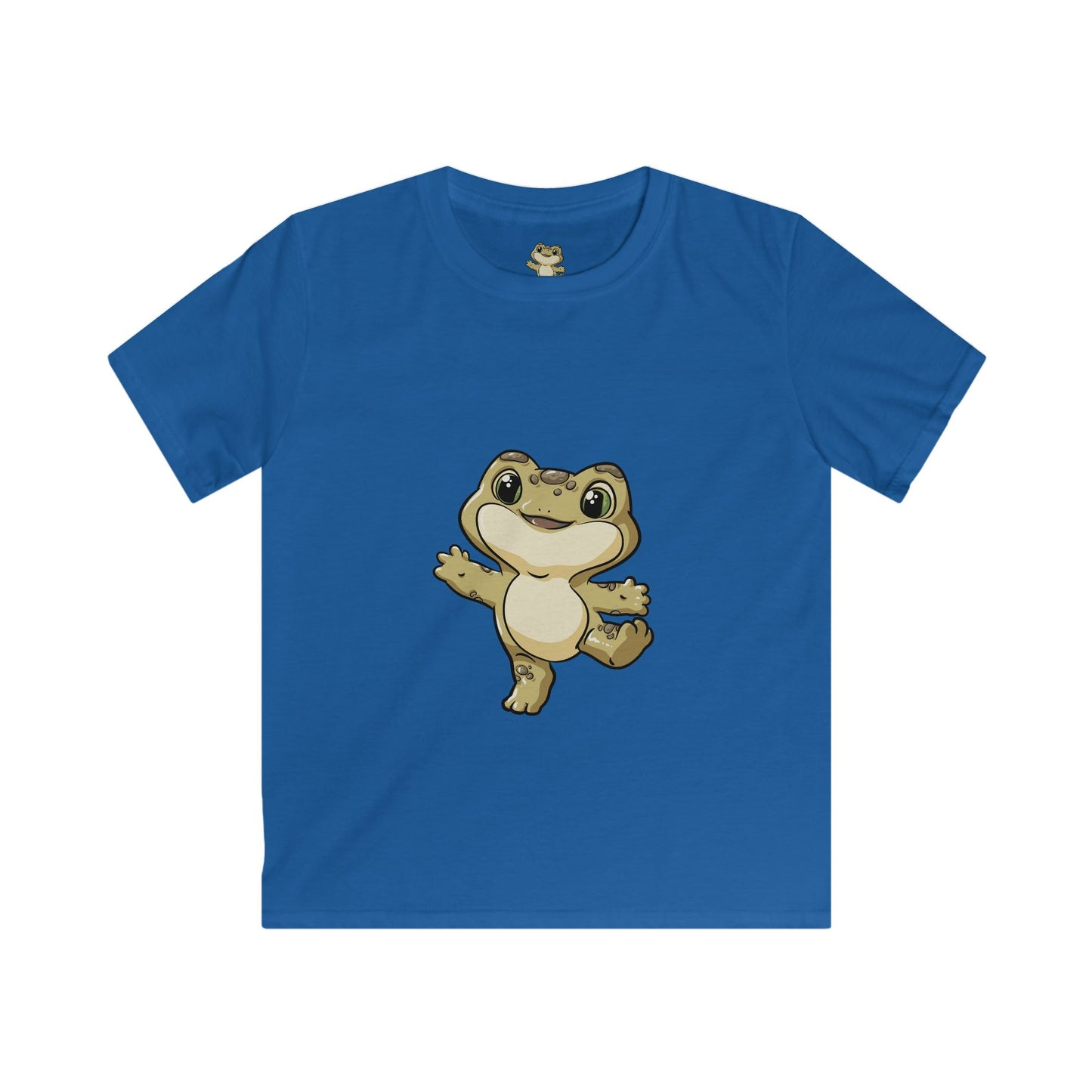 Cute happy frog Kids T-shirts