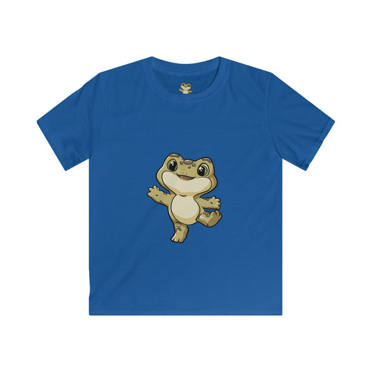 Cute happy frog Kids T-shirts