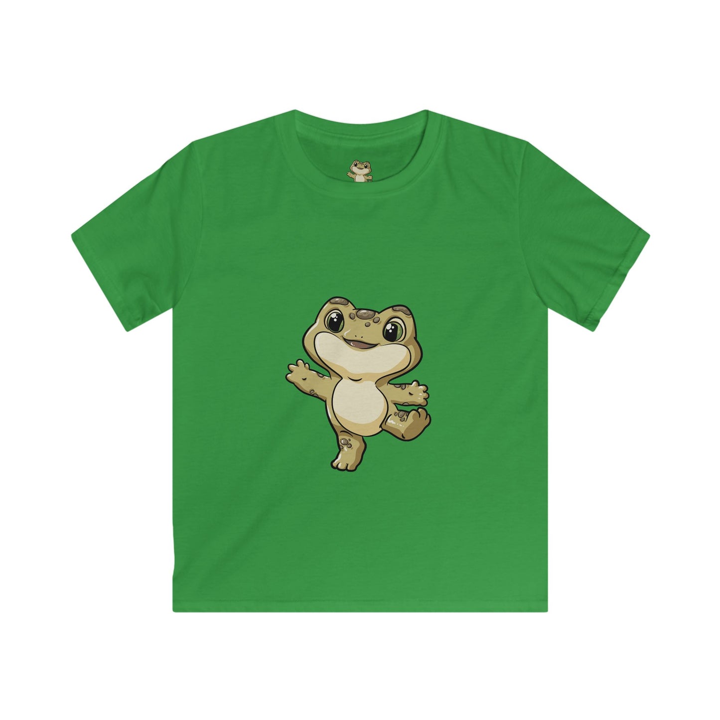 Cute happy frog Kids T-shirts