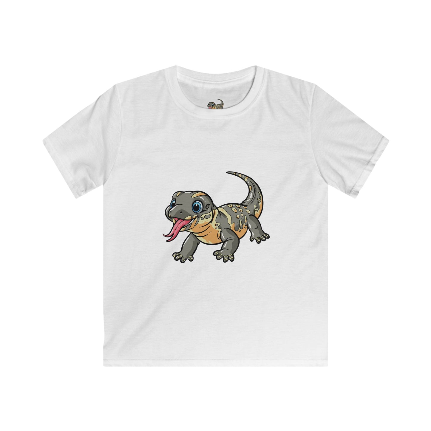 Cute Monitor Lizard Kids T-shirts
