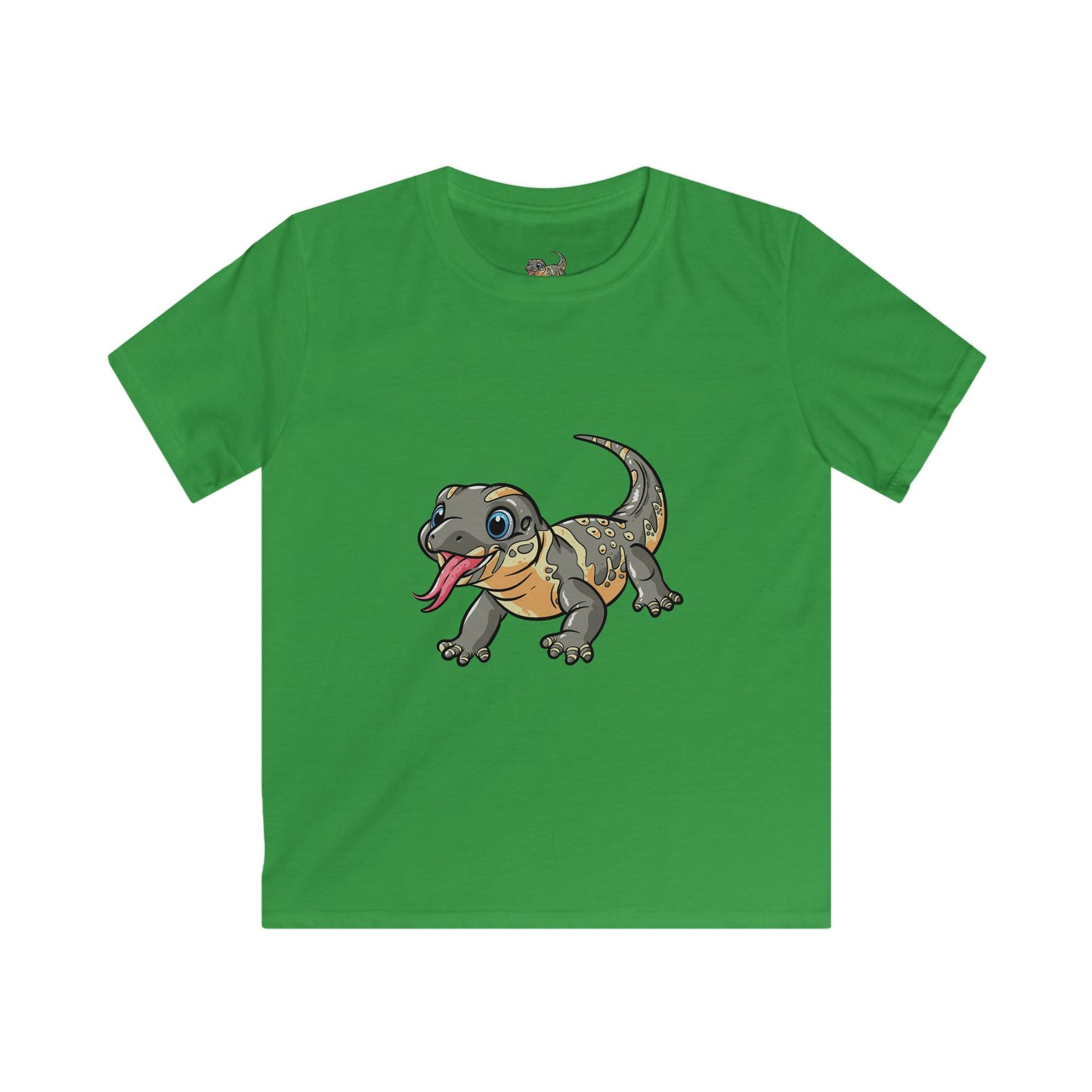 Cute Monitor Lizard Kids T-shirts