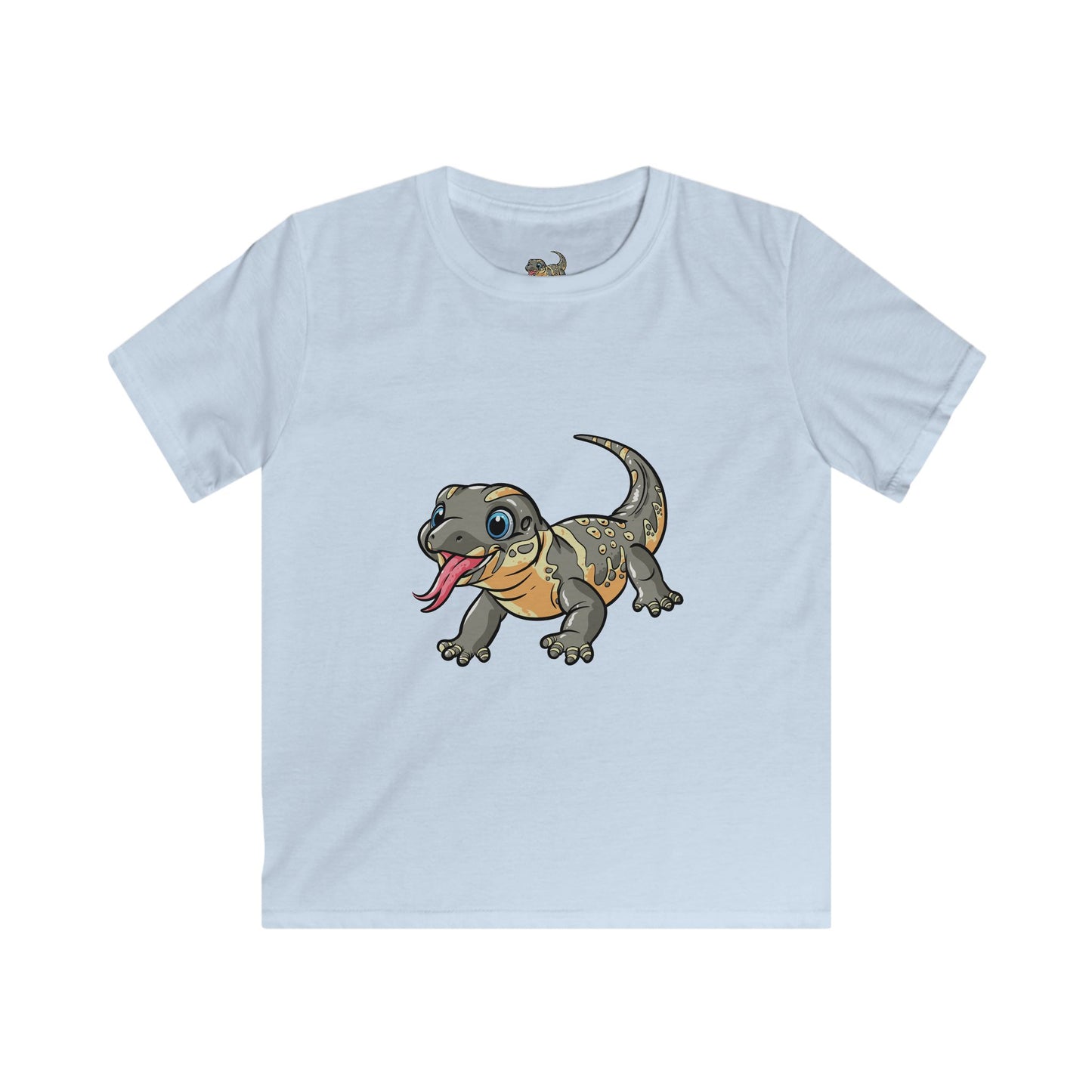 Cute Monitor Lizard Kids T-shirts