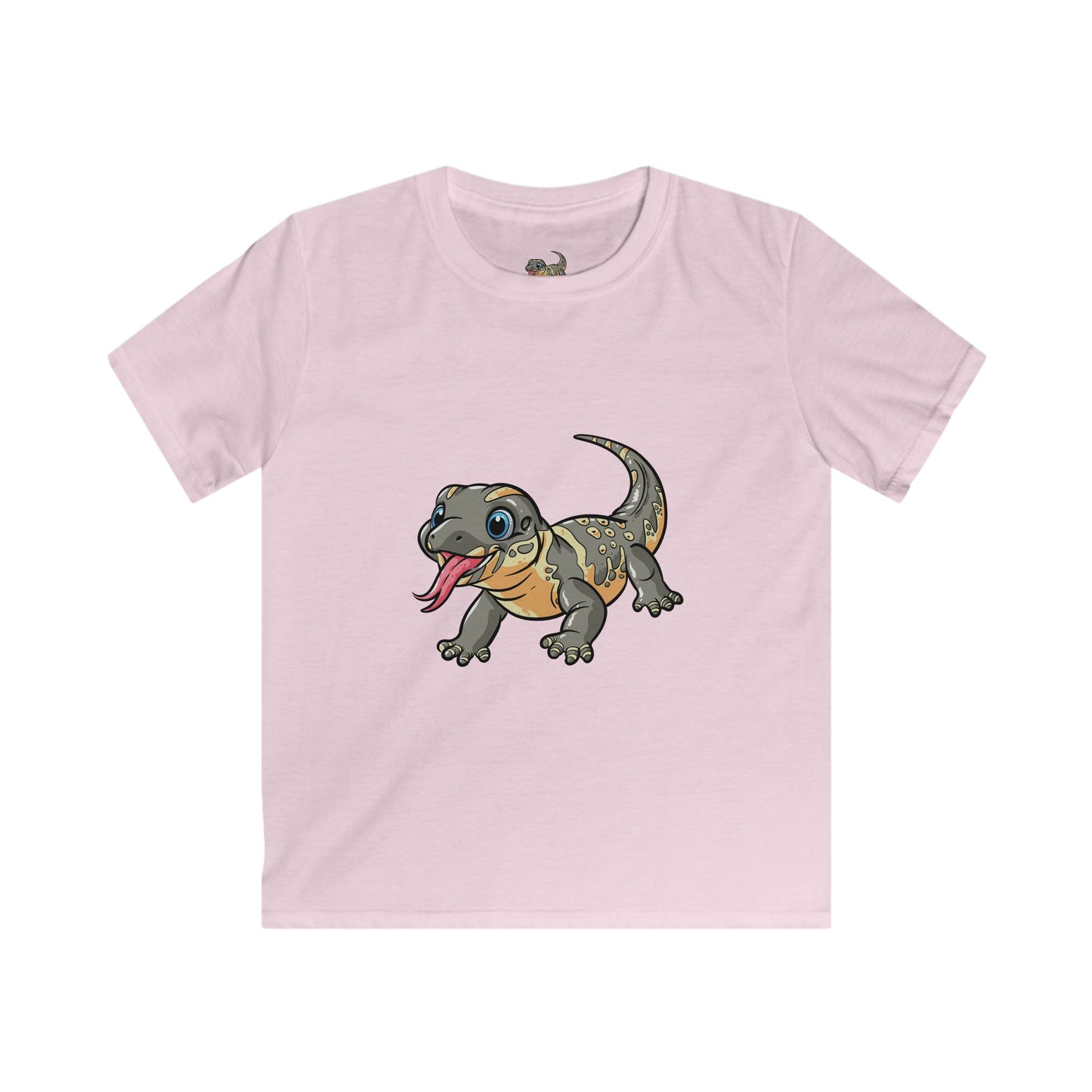 Cute Monitor Lizard Kids T-shirts