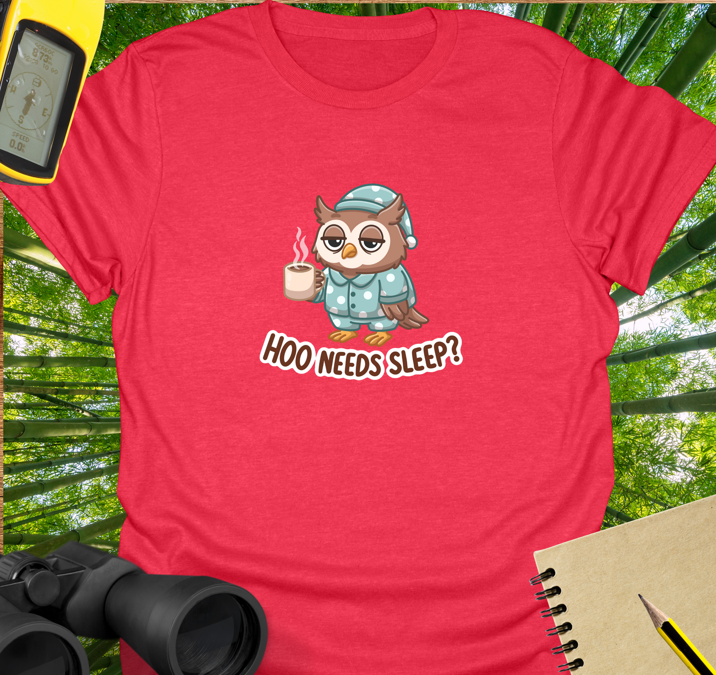 Hoo needs sleep? T-shirt