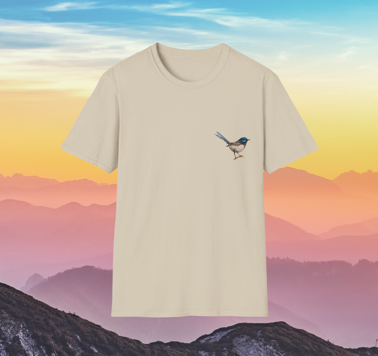 Little Blue Bird T-shirt