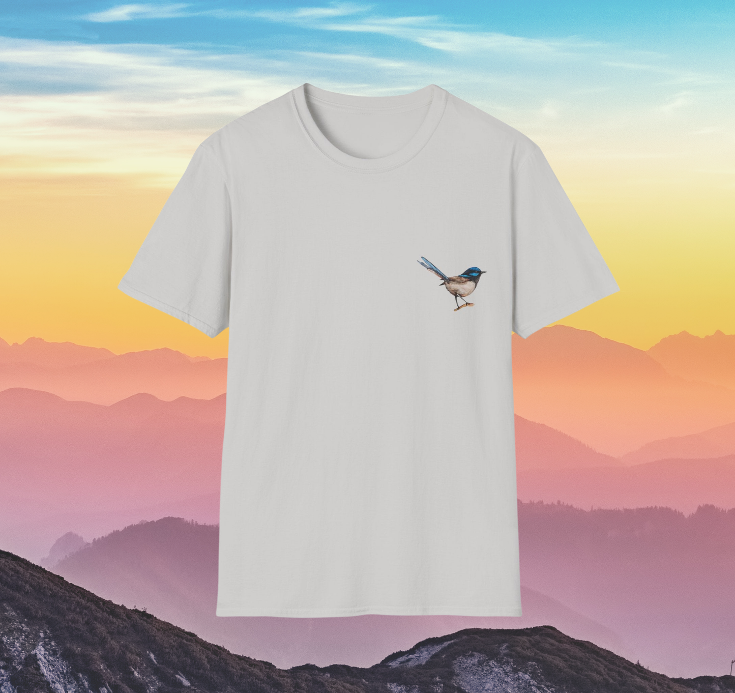 Little Blue Bird T-shirt