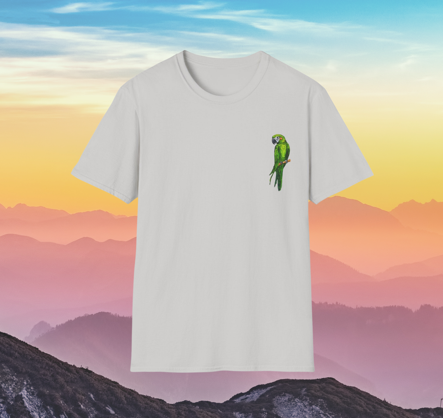 Green Parrot T-shirt
